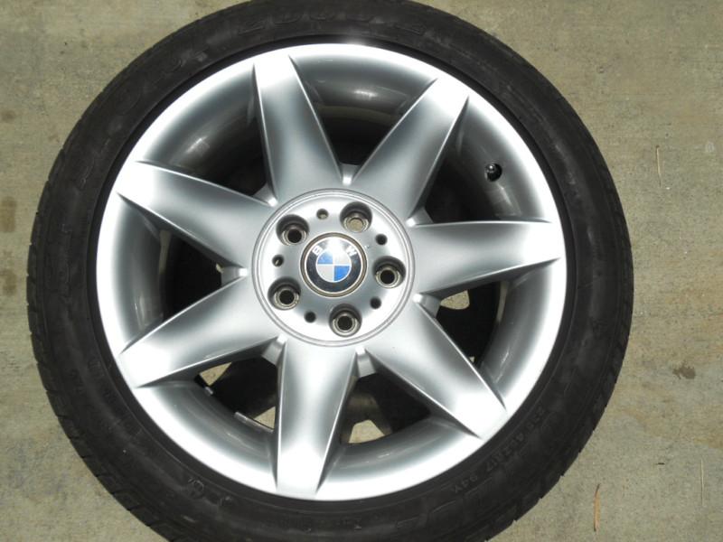 Bmw e38 740 e39 525 530 540 e46 330 oem  17" 17 inch wheel and tire style 81