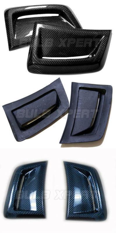 ADD-ON MERCEDEZ BENZ FACELIFT C63 AMG CARBON FIBER FRONT BUMPER SIDE VENT COVERS, US $169.99, image 2