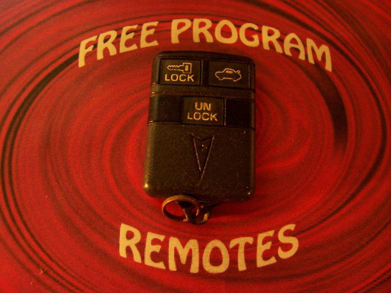 1 keyless remote 93-95 pontiac bonneville 25602667 abo0303t 
