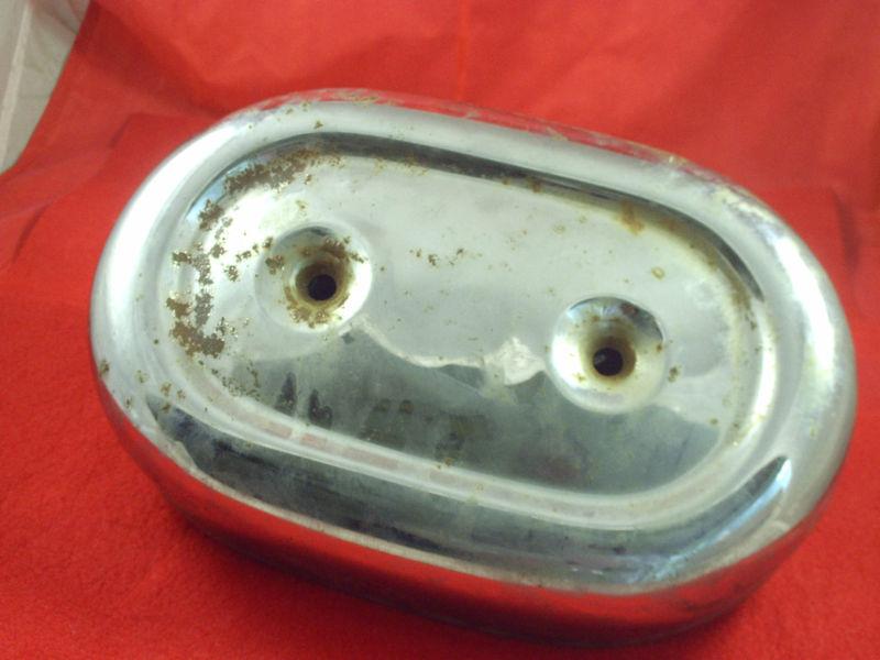 Buy Vintage Harley Davidson Panhead Air Cleaner Cover & Backer Plate