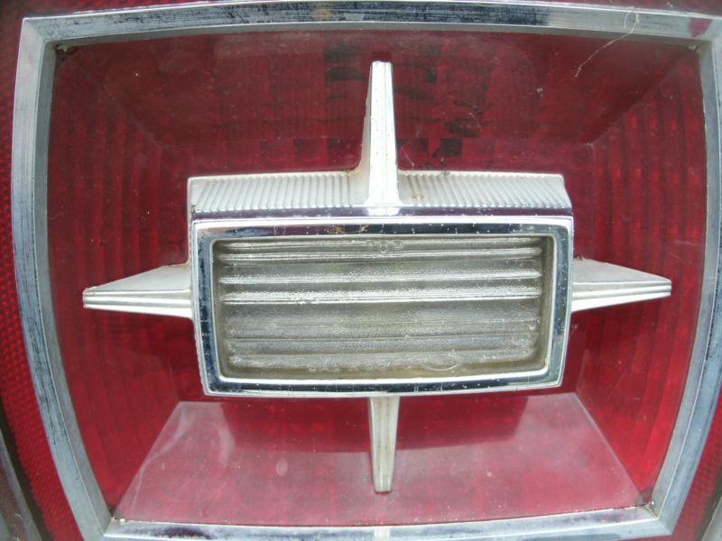 1966 66 Ford Galaxie Tail Light XL 500 Assembly Housing Chrome Bezel Lens OEM , US $39.99, image 3