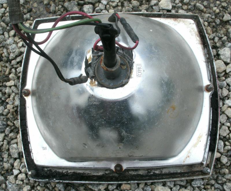 1966 66 Ford Galaxie Tail Light XL 500 Assembly Housing Chrome Bezel Lens OEM , US $39.99, image 4