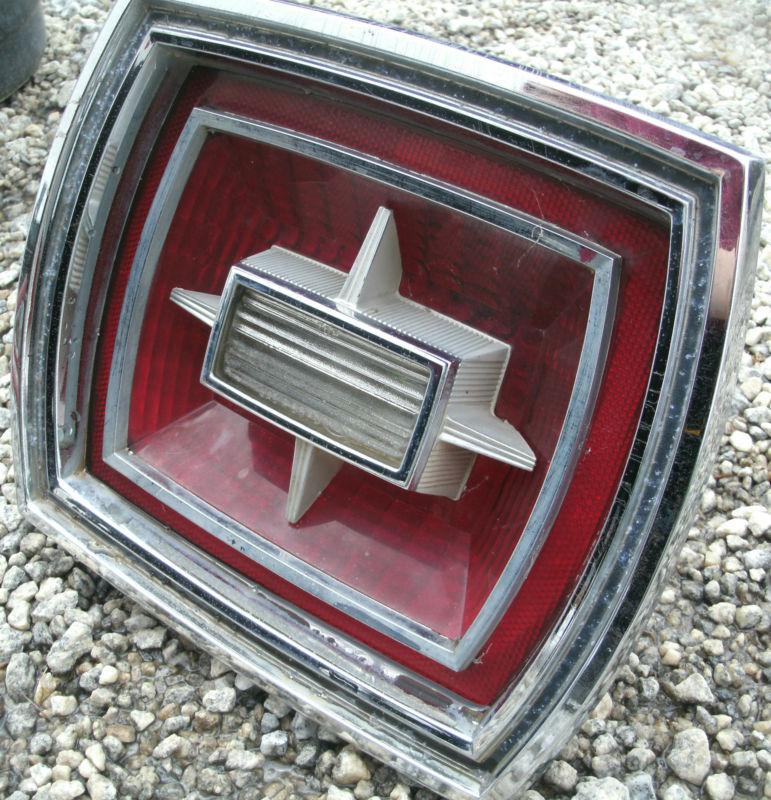 1966 66 Ford Galaxie Tail Light XL 500 Assembly Housing Chrome Bezel Lens OEM , US $39.99, image 5