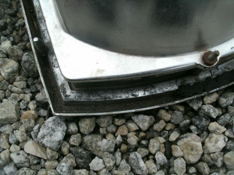 1966 66 Ford Galaxie Tail Light XL 500 Assembly Housing Chrome Bezel Lens OEM , US $39.99, image 8