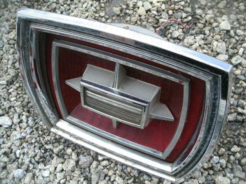 1966 66 Ford Galaxie Tail Light XL 500 Assembly Housing Chrome Bezel Lens OEM , US $39.99, image 9