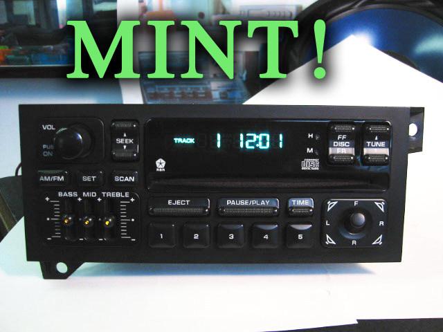 Dodge chrysler jeep cd disc player radio stereo 94 95 96 97 98 99 00 rbr durango