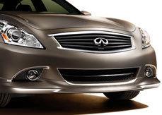 Oem infiniti g37 sedan non-sport front chin spoiler