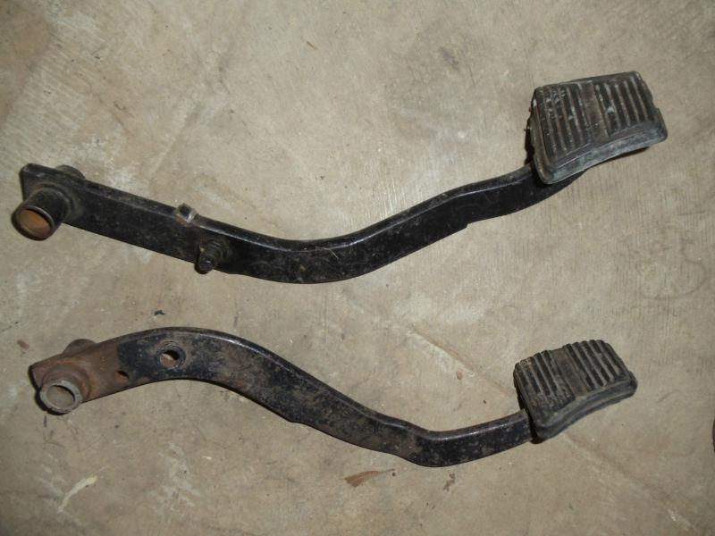 1970 thru 1981 camaro firebird manual clutch & brake pedal factory gm set