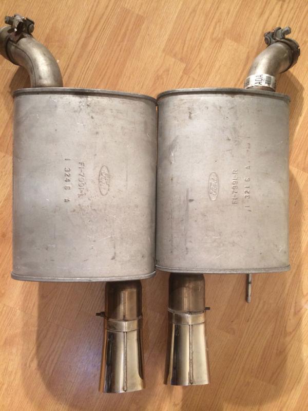 Buy 20052009 Genuine OEM Ford Mustang Mufflers BOTH SIDES GT GT500 V8