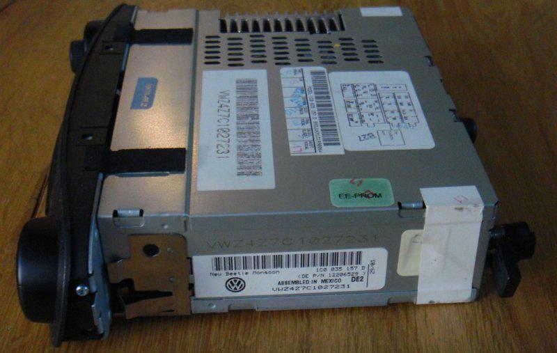 Buy VOLKSWAGEN BEETLE MONSOON FACTORY OEM AM FM RADIO CASSETTE TAPE