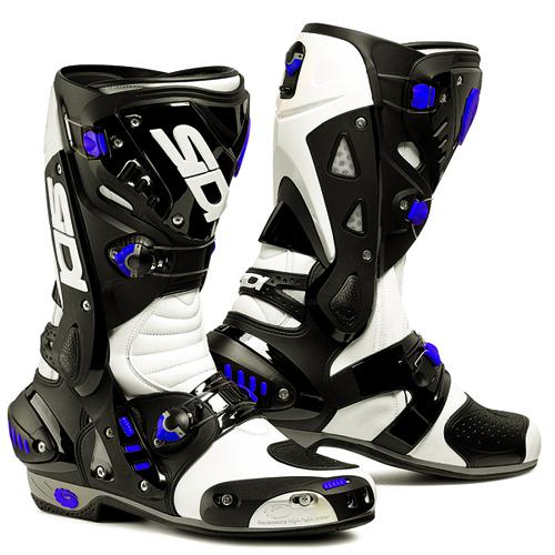 Sidi vortice boots white black size us 12.5 eu 47 new