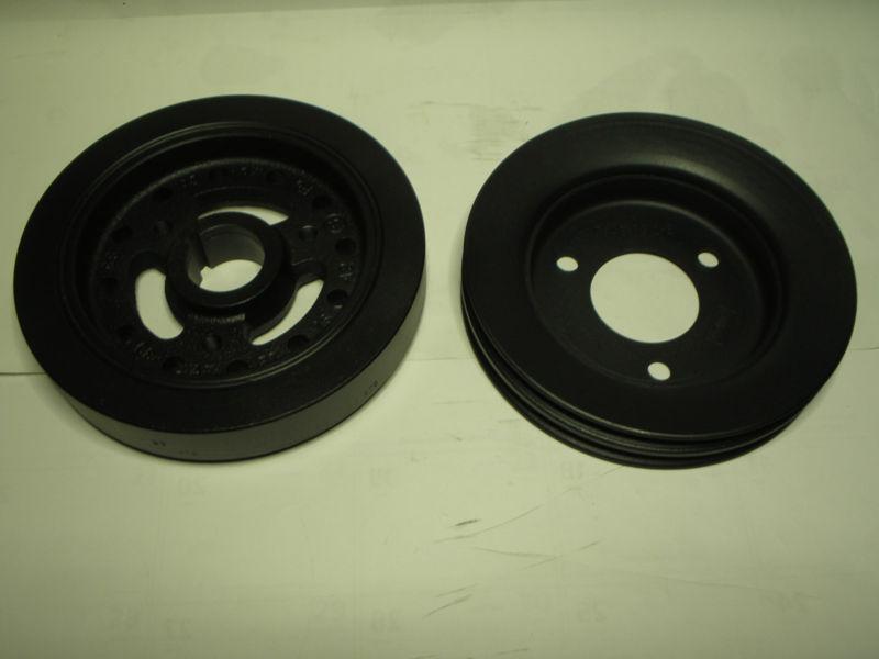 1968 1/2 mustang 1968 torino fairlane 428 cobra jet 428 cj balancer and pulley