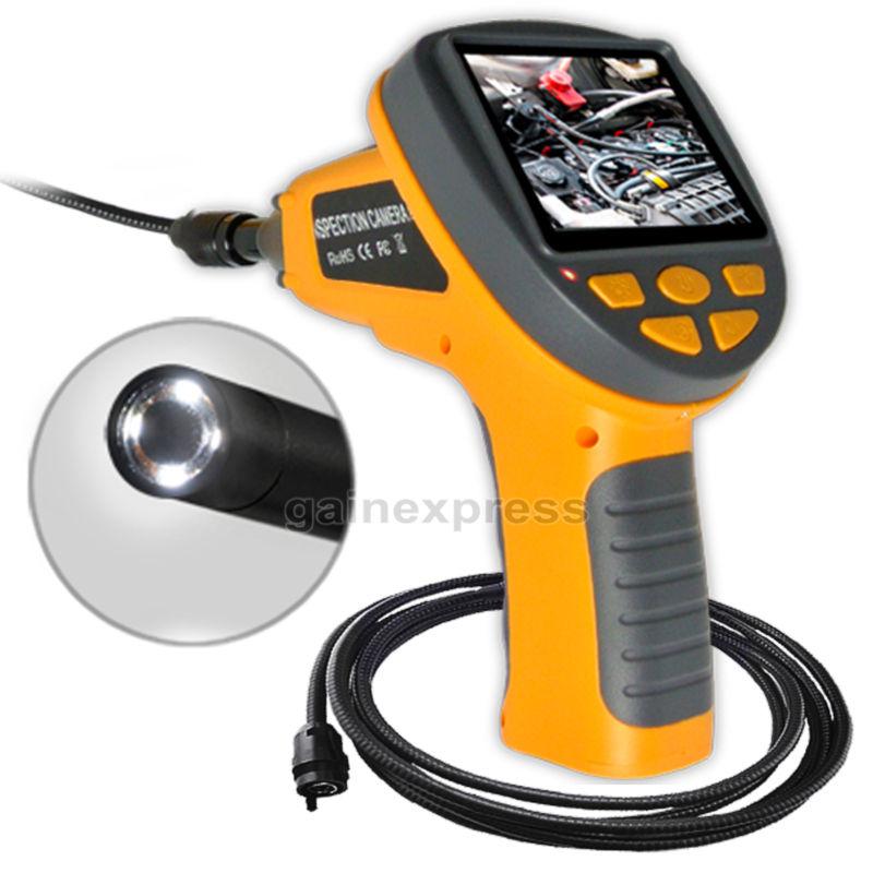 4m cable 3.5 tft lcd industrial video inspection endoscope 10mm camera borescope