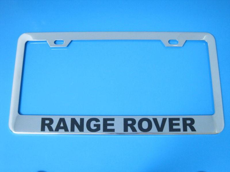 Buy Chrome License Plate Frame Land Rover RANGE ROVER in CA, US, for