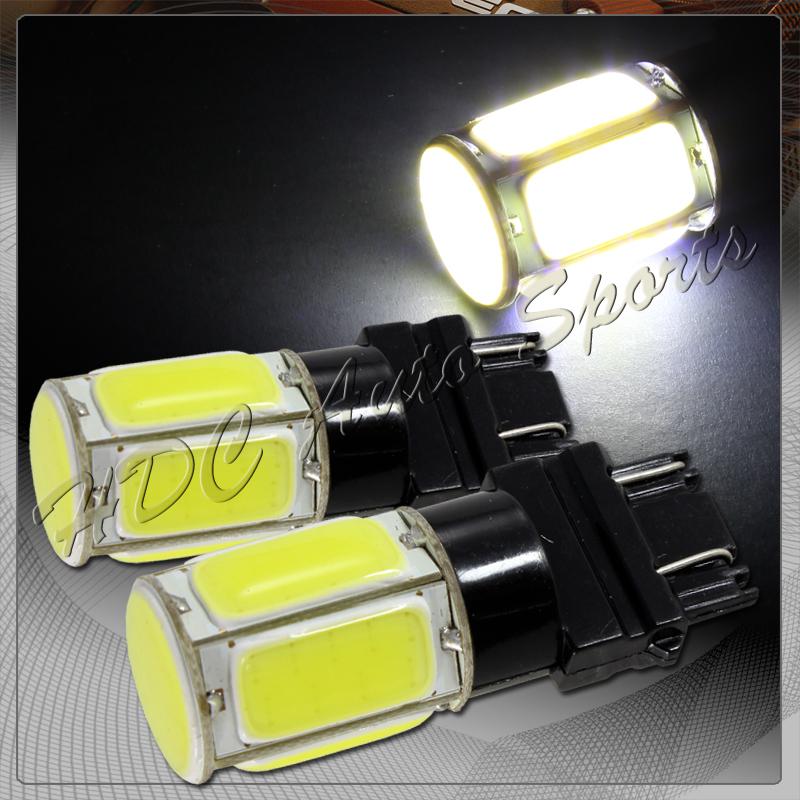 Buy 2x 3157 CREE 6 White LED COB Chipset Brake Turn Signal Parking Lamp