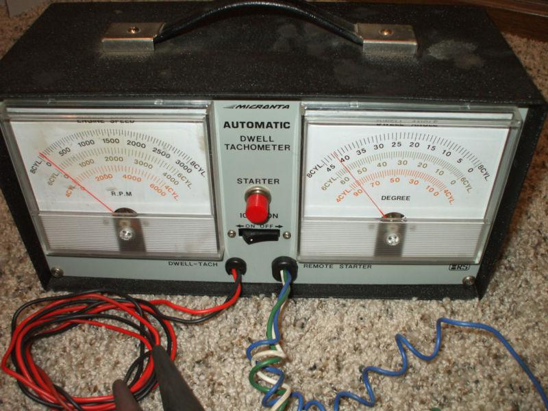 Buy Vintage Micronta Archer Dwell Tachometer Tester With Leads in