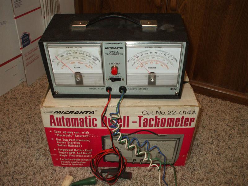 Buy Vintage Micronta Archer Dwell Tachometer Tester With Leads in