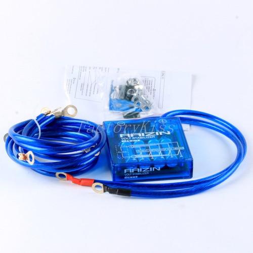 Universal pivot mega raizin voltage stabilizer fuel saver regulator blue