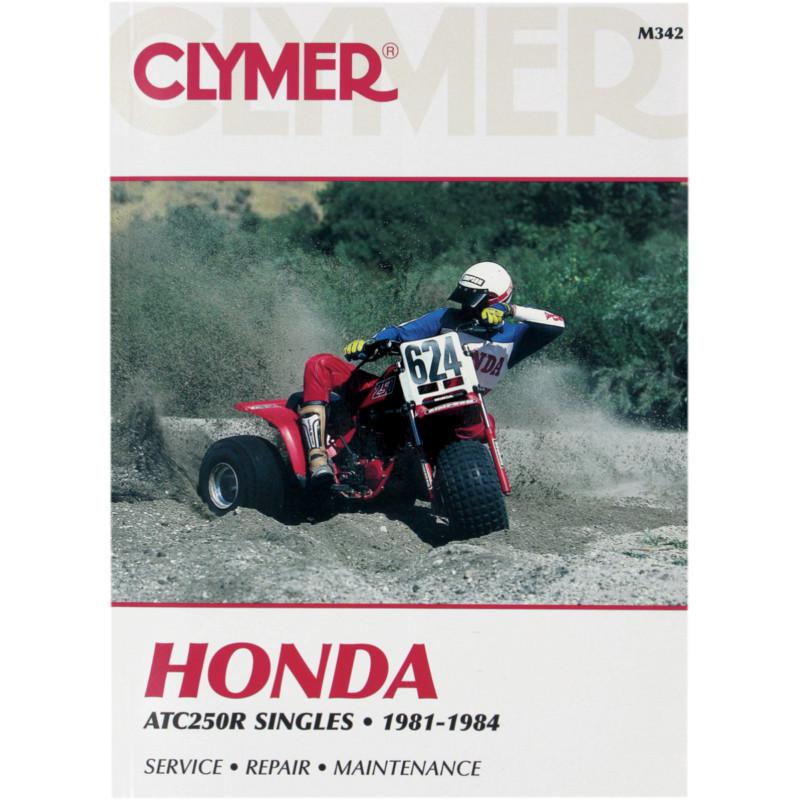 Clymer m342 repair service manual honda atc250r 1981-1984