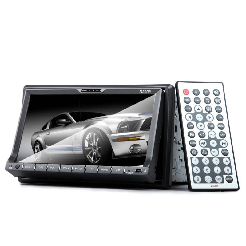 Eonon 7" 800x480 lcd ipod 2din in dash car 4x65w fm stereo dvd player 0.01