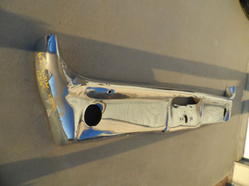 1962 pontiac grand prix-bonneville-catalina rear bumper good solid gm core