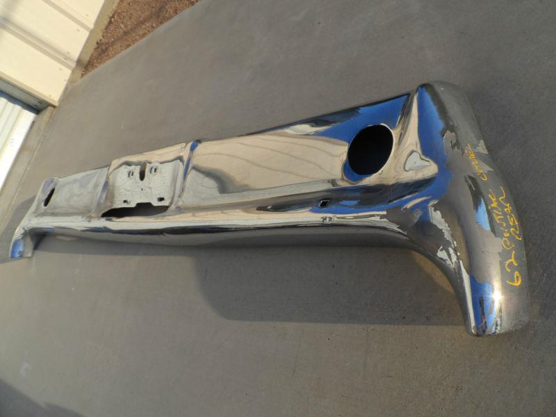 1962 PONTIAC GRAND PRIX-BONNEVILLE-CATALINA REAR BUMPER GOOD SOLID GM CORE, US $599.99, image 9