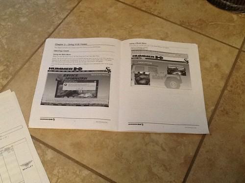H1 Hummer Service Information Guide & CD For Owners AM General Copyright 2006, US $34.99, image 2