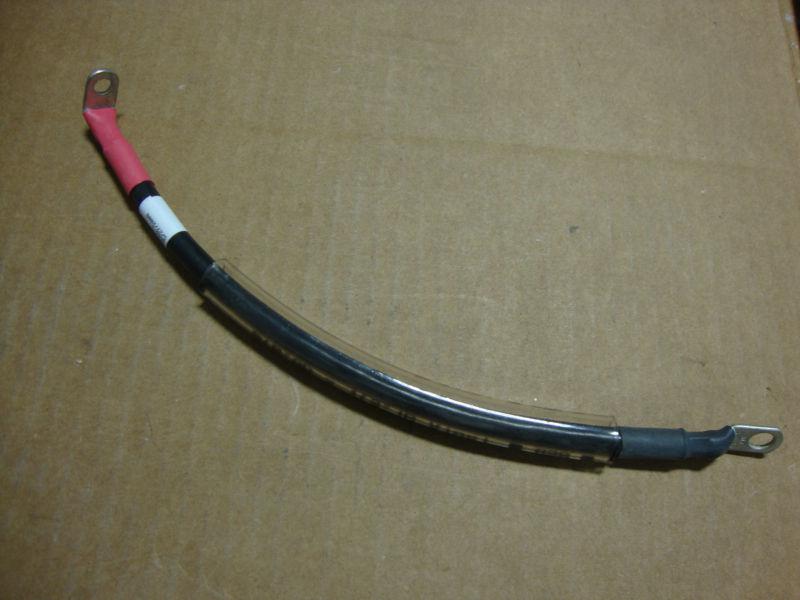 Big dog positive battery cable 12" length 90* end bdm custom