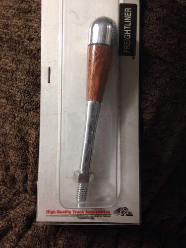 4.75" cr alum/wood tilt handle w/clear crystal for ( freightliner )