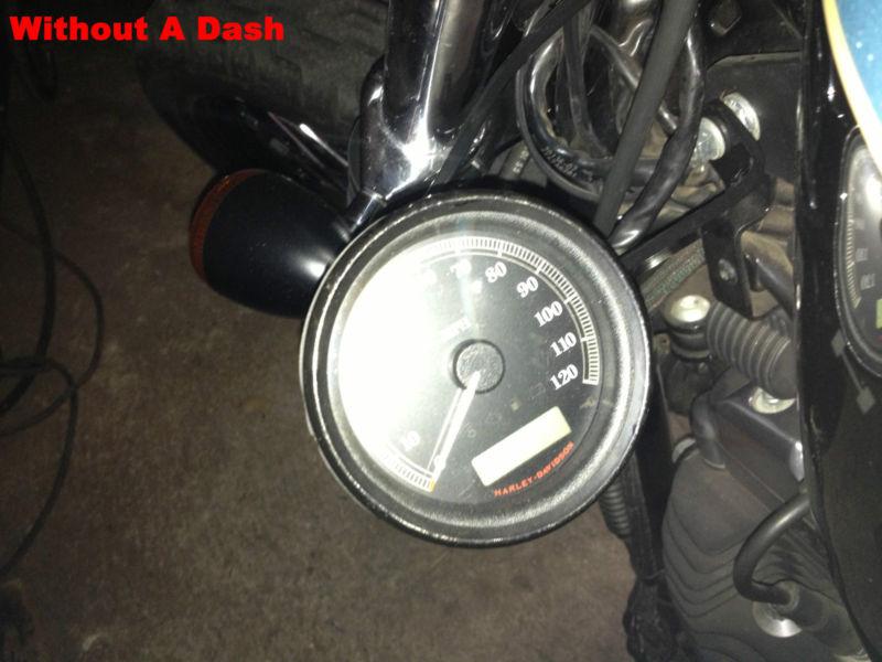 Buy Speedometer & Indicator Lights Relocation Fits Harley Sportster Side Mount in Enid, Oklahoma