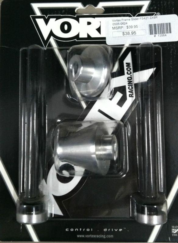 Buy NEW Vortex Silver Frame Slider Base Kit ZX6R 200712 Kawasaki