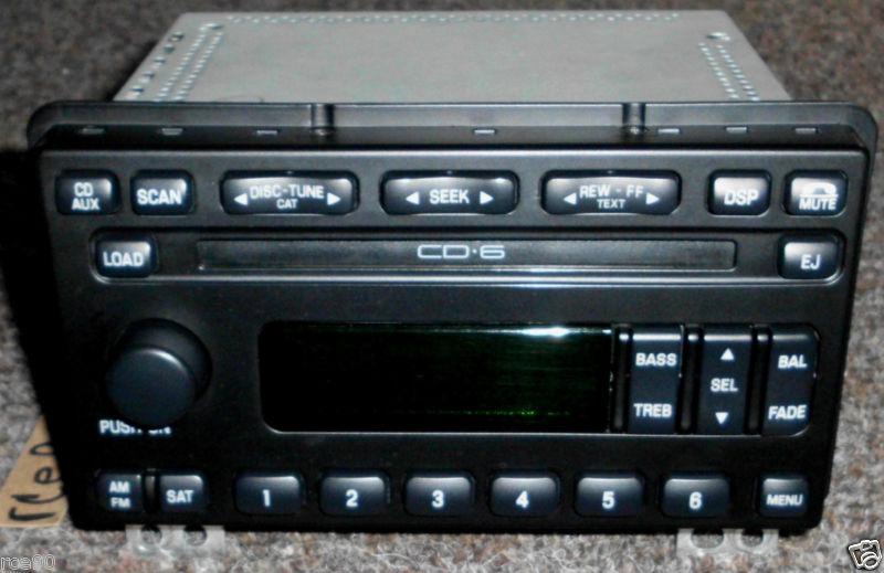 Ford explorer 4l2t-18c815-ce oem radio fits  2002-2005 + others 