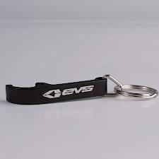 Evs keychain bottle opener black