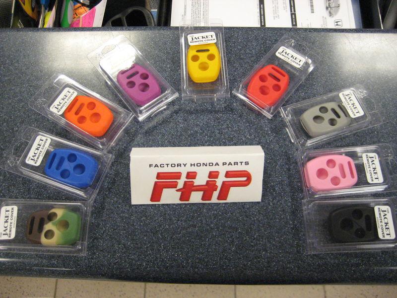 Buy Honda 3 Button Rubber Key Cover Protectors New *Orange Rubber Cover