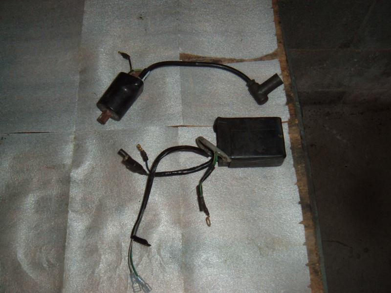 1993  honda cr 125 cdi, coil and spark plug cap