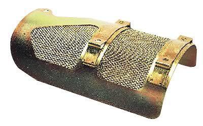 Milodon windage tray diamond stripper steel gold iridite rear sump bbc ea