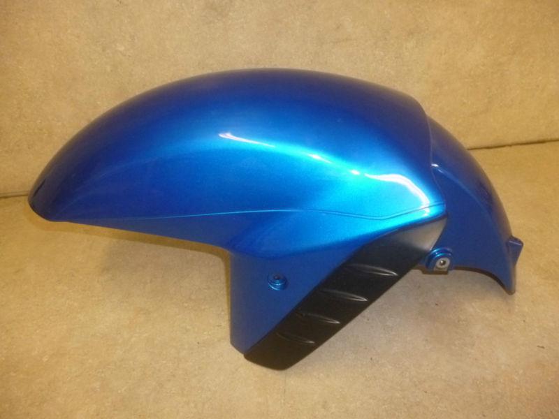 06-10 2007 kawasaki zx14r zx 14 zx14 front fender wheel cover mud oem #8318
