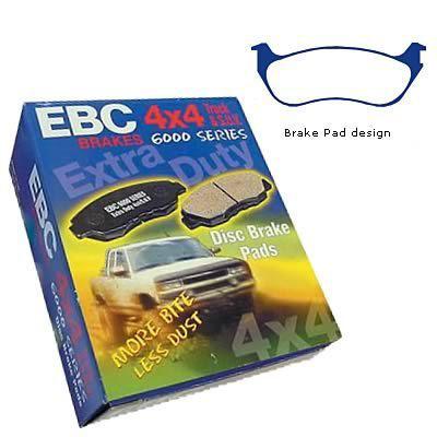 Ebc brake pads greenstuff 6000 series rear ford explorer explorer sport trac