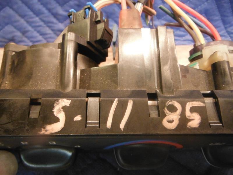 97 98 99 00 malibu temperature control w/rear defrost 197240