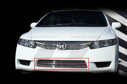 Ses trims ti-cg-211b 09-11 honda civic billet grille bar grill chromed