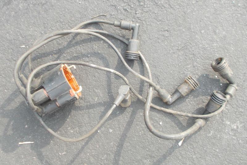 Porsche 944 944 turbo  distributer cap w/all wires removed from a 1986 944