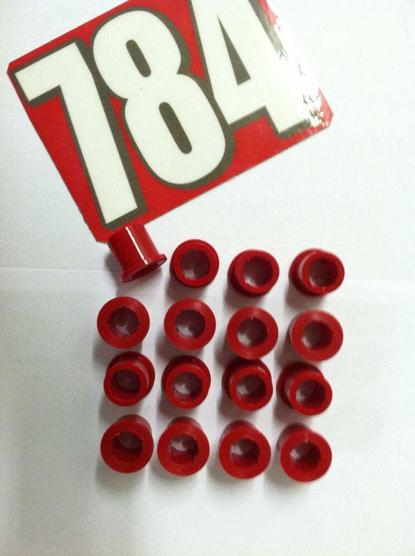 New 784 honda racing a arms polyurethane a-arm bushings kit trx450r all years