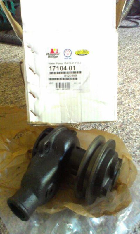 Water pump 134 ci 41 - 71 cj mb m38 etc jeep