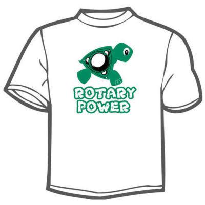 Rotary power turtle - tshirt wankel engine lovers! rx7 rx8 rx3 rx4 12a 13b 20b
