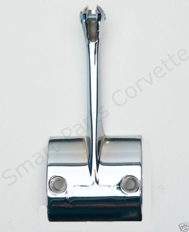 63 64 65 66 corvette inside rear view mirror bracket - new!