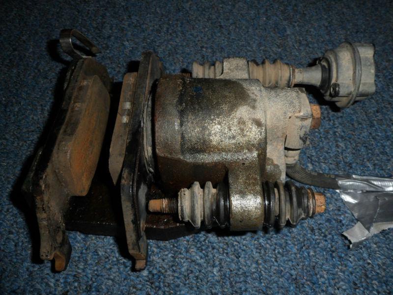 Buy Right Disc Brake Caliper w/ Flex Hose and Brake Pads Motorcraft