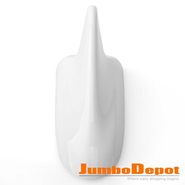 1 new set buick style white shark fin antenna roof top decorative universal fits