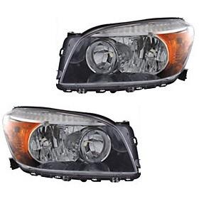 New headlight headlamp pair set drivers+passengers side left+right