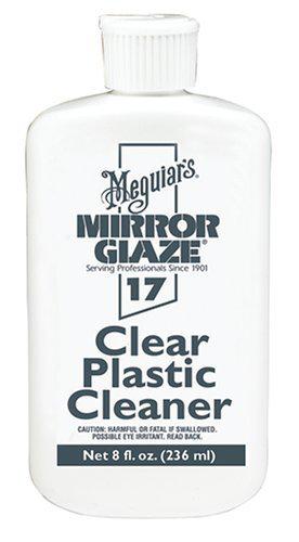 Meguiar's 8oz mirror glaze clear plastic cleaner fine scratch remover