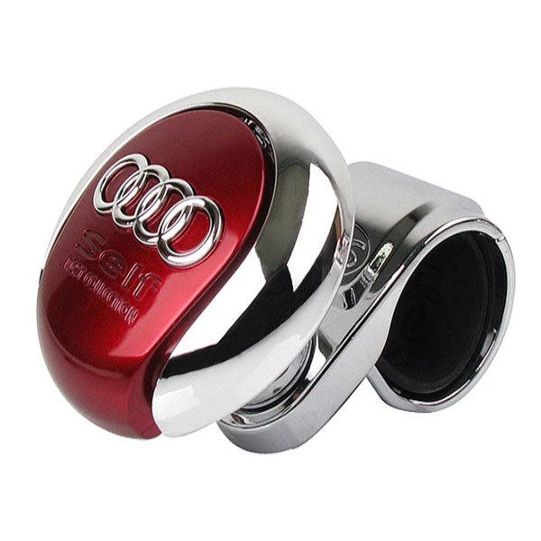 Self cycle power handle car steering wheel suicide spinner knob red